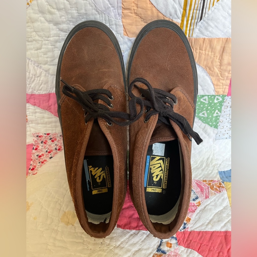 Vans Men's Classic Brown Sneakers